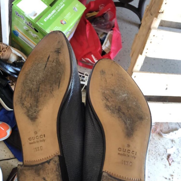 Gucci Loafers exotic lizard skin main image 5